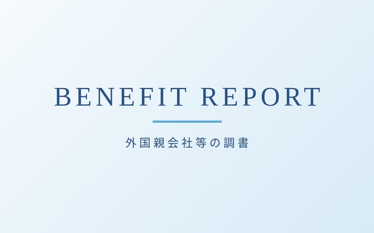 外国親会社等の調書の解説記事
